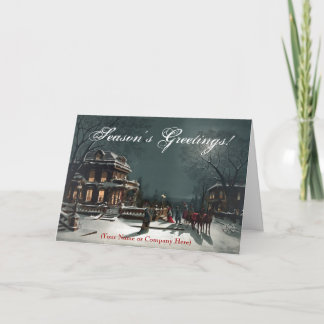 Pour Fêtes Annuelles Impression personnalisée des cartes de Noël