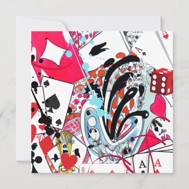 Pour Fêtes Annuelles Jeux de cartes (Devant)