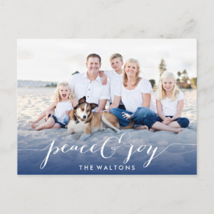 Pour Fêtes Annuelles JOIE & PAIX CARTES PHOTOS de vacances