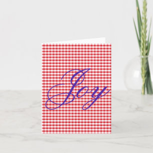 Pour Fêtes Annuelles Joy Fabriqué maison Noël Plié Cartes de notes