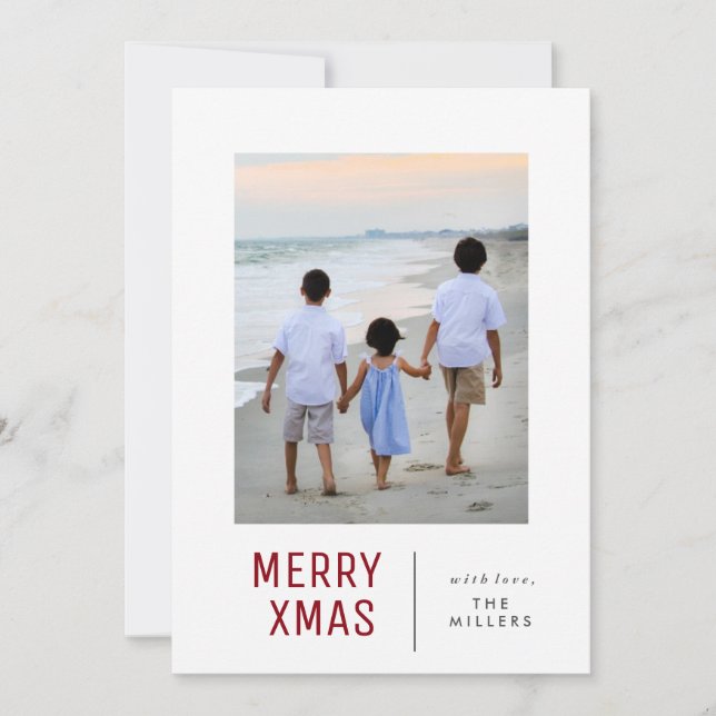 Pour Fêtes Annuelles Joyeuses cartes Xmas | NOËL (Devant)