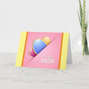 Pour Fêtes Annuelles Joyeux Lapin de Pâques Cartes de fin de année flor