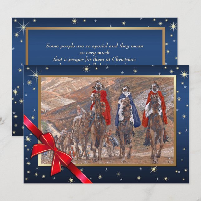 Pour Fêtes Annuelles Joyeux Noël. Cartes de Noël Art (Devant / Derrière)