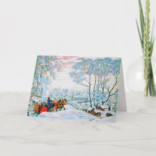 Pour Fêtes Annuelles Joyeux Noël. Cartes de Noël russes