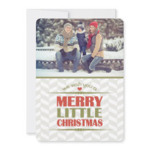 Joyeux petit Noël - Cartes plates