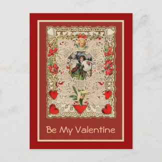 Pour Fêtes Annuelles Lacy Design Victorian Valentine Cartes de voeux