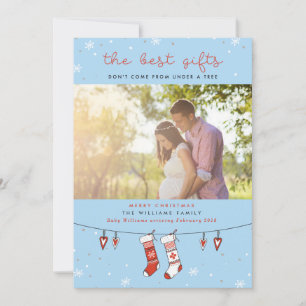 Pour Fêtes Annuelles Les meilleures cartes de Noël de grossesse