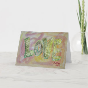 Pour Fêtes Annuelles Love Summer Glow Greeting Card ou Cartes de Notes