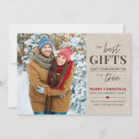 Meilleures cartes de Noël d'annonce de grossesse