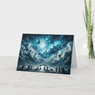 Pour Fêtes Annuelles Noël Nativité Scène Noël Cartes de voeux Noël