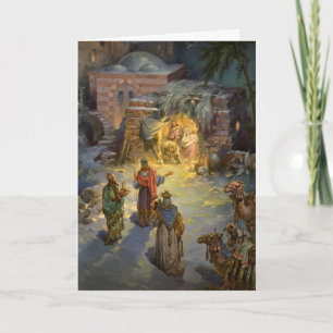 Pour Fêtes Annuelles Noël Vintage, Cartes faciles à Customiser