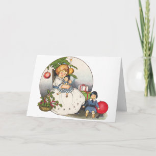 Pour Fêtes Annuelles Noël Vintage, Cartes faciles à Customiser