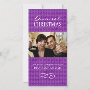 Pour Fêtes Annuelles Nos premiers Cartes photos de Noël
