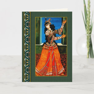 Pour Fêtes Annuelles Nowruz Mubarak. Cartes de voeux persanes de