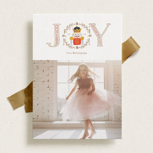 Pour Fêtes Annuelles Nutcracker Prince Cartes photos de vacances