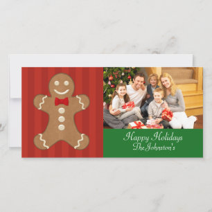 Pour Fêtes Annuelles Pain d'épice homme - Cartes photos de Noël