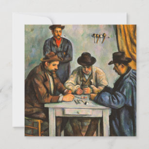 Pour Fêtes Annuelles Paul Cezanne - Les Joueurs De Cartes