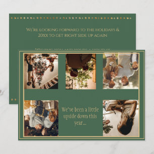 Pour Fêtes Annuelles Photo à l'envers des Cartes de fin de année de Noë