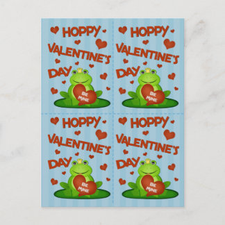Pour Fêtes Annuelles Saint-Valentin Funny Frog Prince Cartes (4)