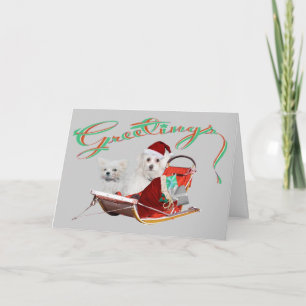 Pour Fêtes Annuelles Salutations Cartes de Noël maltaises
