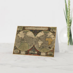 Pour Fêtes Annuelles Série vintage de cartes historiques