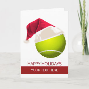 Pour Fêtes Annuelles tennis Cartes de voeux