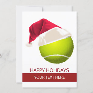Pour Fêtes Annuelles tennis Cartes de voeux