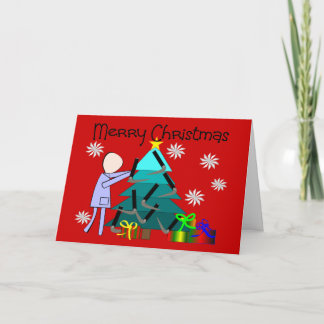 Pour Fêtes Annuelles Thérapeute respiratoire Cartes de Noël amusantes