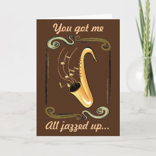 Pour Fêtes Annuelles Toutes les cartes Jazzed Valentine's Day Holiday C