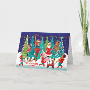 Pour Fêtes Annuelles Trouver Les Cartes De Noël Arbre Parfaites