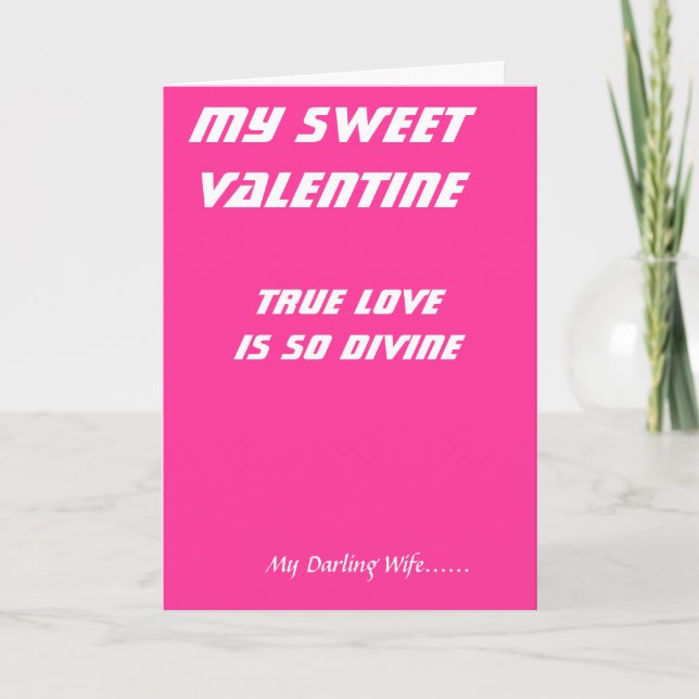 Pour Fêtes Annuelles Tu es l'amour de mes cartes de valentines de vie (Devant)