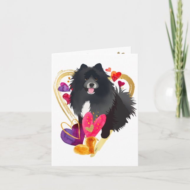 Pour Fêtes Annuelles TU FAIS DE MON COEUR ALLER BLER - Cartes d'art lap (Devant)