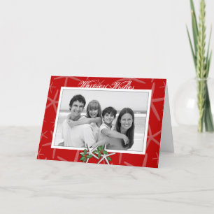 Pour Fêtes Annuelles Voeux les plus chauds Cartes de Noël Photo Tropica