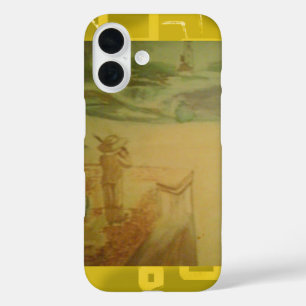 Pour iPhone 16 Concert Coque Abstrait