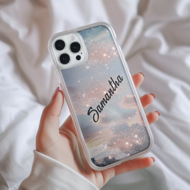 Pour iPhone 16 Coque céleste contemporain moderne - Mate i (Créateur téléchargé)