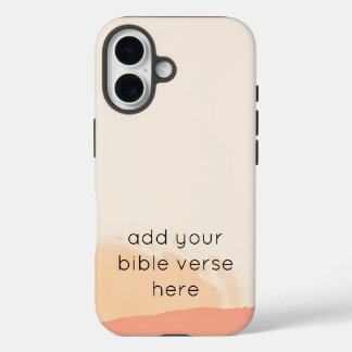 Pour iPhone 16 Coque Christian Cellphone - Editable