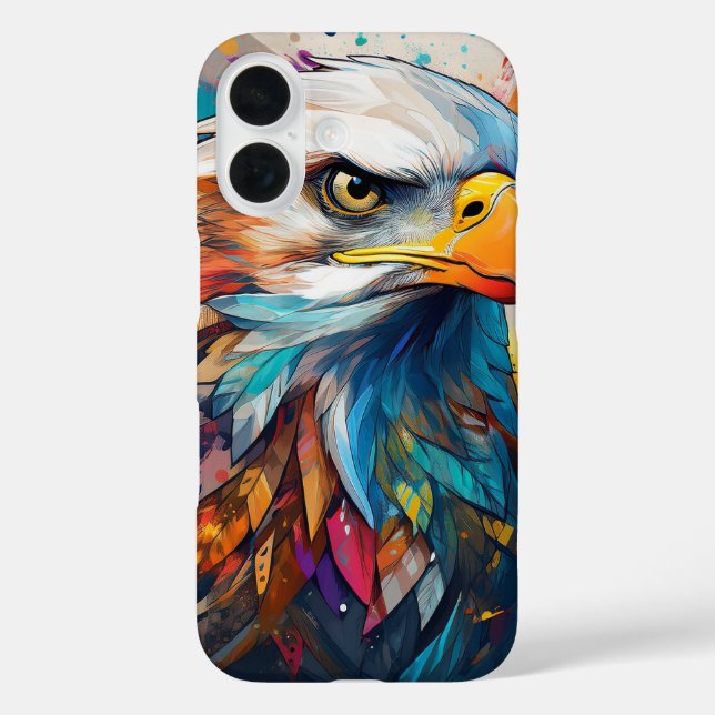 Pour iPhone 16 Coque d'aigle (Verso)