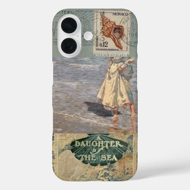 Pour iPhone 16 coque de téléphone brise d'été  (Verso)