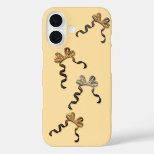 Pour iPhone 16 Coque de vaches or mûre