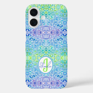 Pour iPhone 16 Coque d'iPhone en mosaïque Rhonda