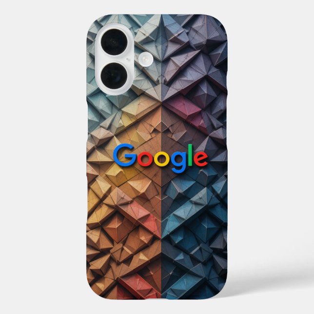 Pour iPhone 16 coque motif contemporain (Verso)