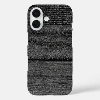 Pour iPhone 16 Coque Rosetta Stone