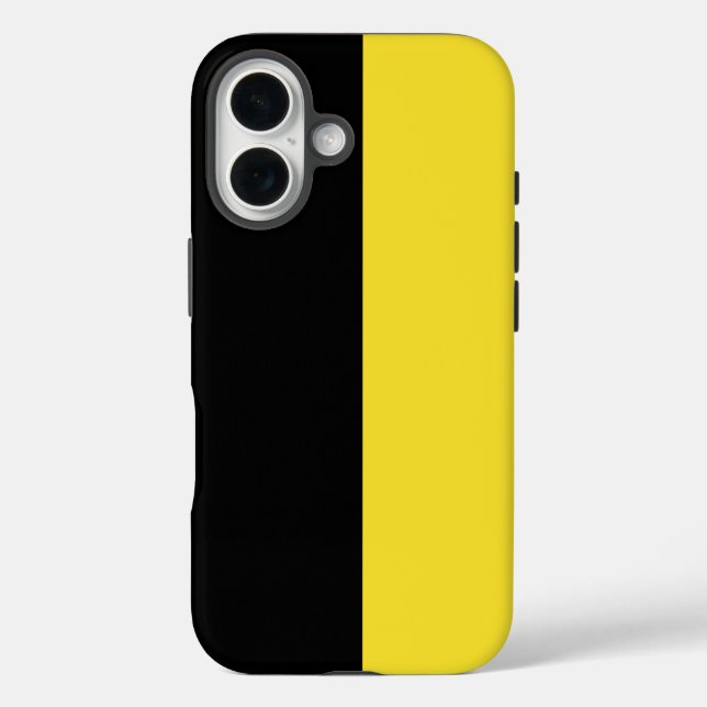 Pour iPhone 16 Drapeau du coque iphone-Coque du Bade-Wurtemberg (Verso)