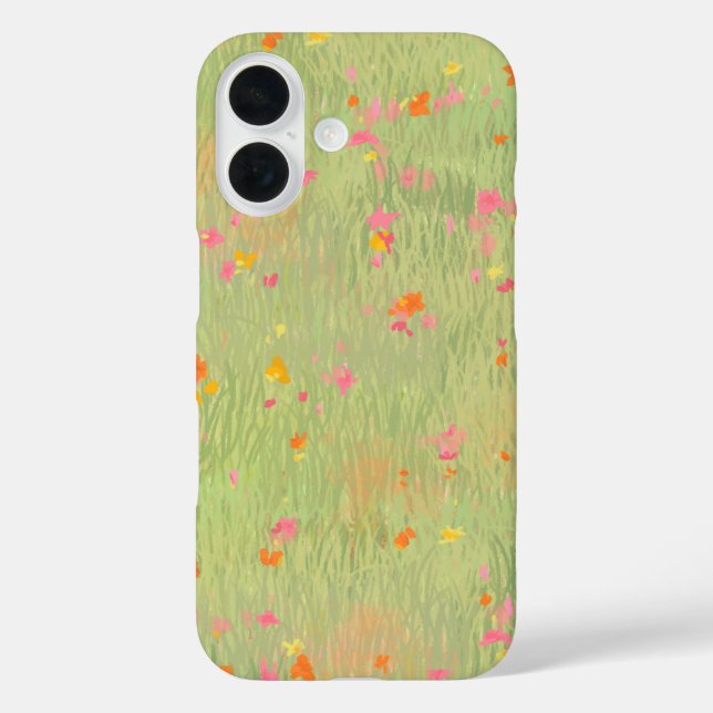 Pour iPhone 16 Dream Garden Oil Coque (Verso)