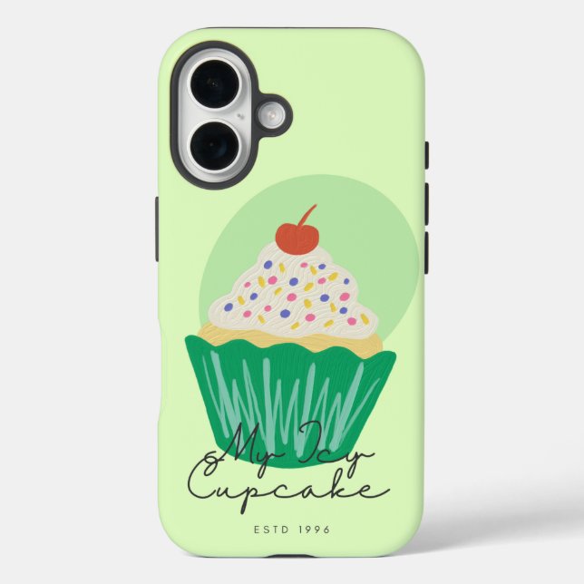 Pour iPhone 16 Établie en 1996 coque de téléphone (Verso)