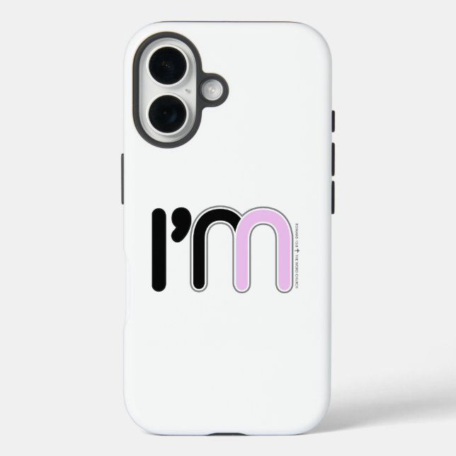 Pour iPhone 16 Je suis en coque iphone-Mate Tough Coque Apple (Verso)