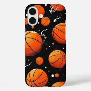 Pour iPhone 16 Plus Coque Bounce de basket-ball
