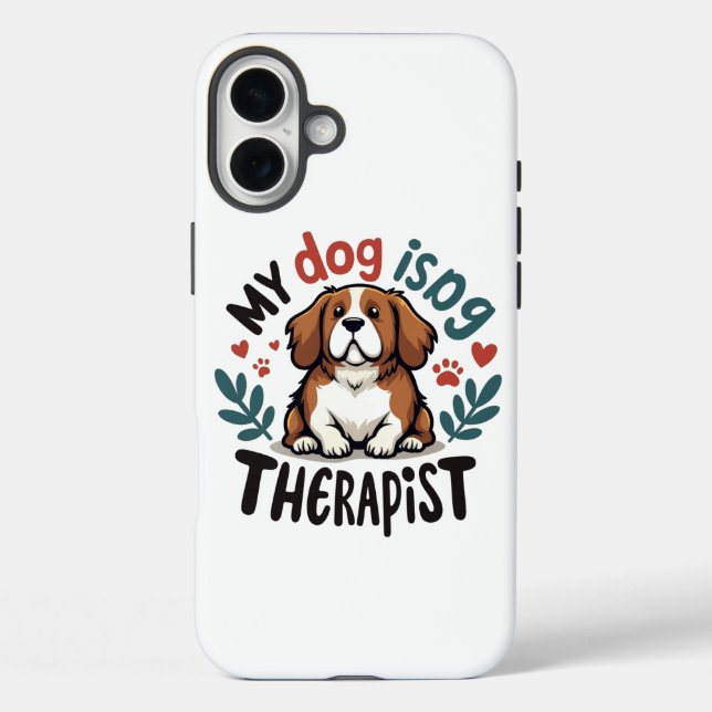 Pour iPhone 16 Plus Coque de thérapie par la pompe (Verso)
