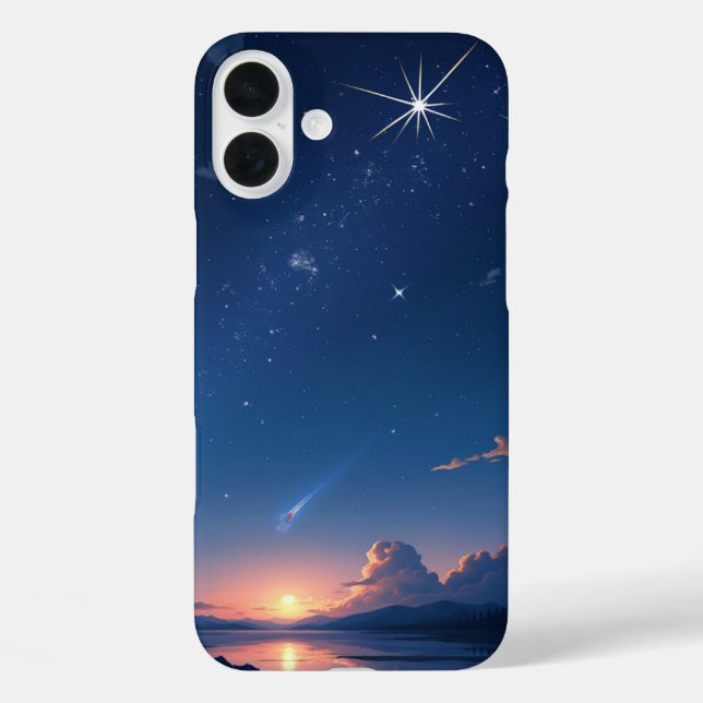 Pour iPhone 16 Plus coque étoile fantastique (Verso)