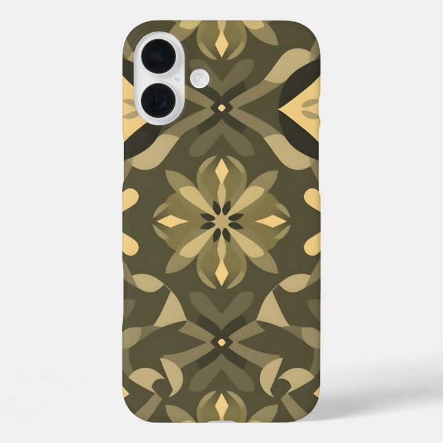 Pour iPhone 16 Plus Coque iPhone16 Geometry Bliss - Élégant P sans fai (Verso)